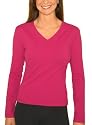V-neck Long Sleeve Yoga and Fitness T-shirt