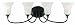 Design House 514646 Hyde 4-Light Vanity, 8.5-Inch by 29.5-Inch, Oil Rubbed Bronze