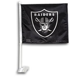 Oakland Raiders - NFL Car Flags
