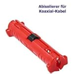 Abisolierer f�r Koaxialkabel (rot) -...