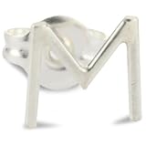Melissa Joy Manning Alphabet Silver Initial M