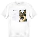 German Shepherd Human Trainer Adult T Shirt