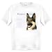 German Shepherd Human Trainer Adult T Shirt