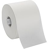 Cormatic 12500 White 1-Ply High Capacity EPA Compliant Bathroom Tissue, 4.05" Length x 3.95" Width, 2000-Sheets per Roll (Case of 36 Rolls)