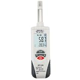 GSI Quality Handheld Hygrometer Psychrometer With Dew Point And Wet Bulb Thermometers - Instant Accurate °C Or °F Humidity And Temperature Measurements - For Critical Environmental Analysis