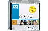 HP CD-RW 10 pk with Slim Case