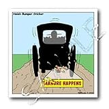 Manure Happens - 8x8 Iron On Heat Transfer For White Material