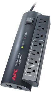 Apc Power-saving Essential Surgearrest 7 Outlet with tel 120V