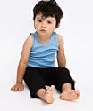 American Apparel Baby Infant 2x1 Rib Tank Top Shirt