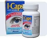 I-Caps Lutein and Zeaxanthin Dietary Supplement for Healthy Eyes 60 Capsules
