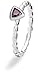 SPINNING Jewelry Damenring 925 Sterling Silber *TRILLION*Amethyst Zirkonia