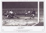Bobby Smith scores Tottenham Hotspur V Man United 1960 - Signed Limited Edition