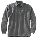Woolrich Men's Trout Lake Long Sleeve Polo, SLATE (Blue), Size L