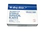 Myco Scalpel Blade, #15, Carbon Steel, .015"T, 100/Pk