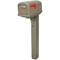 Rubbermaid - Mailbox & Post Combo w/Rear Door