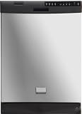 Frigidaire Gallery Series: FGBD2431K 24 Full Console Dishwasher with 14-Place Settings, 5 Wash Cycles, Multiple Cycle Options, Food Disposer and Express-Select Controls