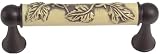 Atlas Homewares 249-I/O 3-1/2-Inch Bordeaux Pull, Ivory/Bronze