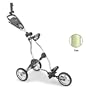 Bag Boy Compact LX Three Wheel Golf Push Cart