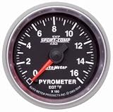 Auto Meter 3644 Sport Comp II Electric Pyrometer Kit
