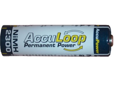Aa 2300 Mah Nimh Accupower Acculoop Rechargeable Battery Low Discharge