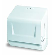 CMC 675 Steel Roll Towel Cabinet, 9-3/4" Width x 10-7/8" Height x 6-3/4" Depth, White (Case of 6)