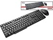 Trust Desktop Set Maus und Tastatur schnurlos (deutsches Tastaturlayout, QWERTZ)