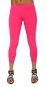 A18 Ladies Pink Fuschia Lace Leggings Tights Womens Sizes 8-14