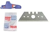 Eigenschaften bauCompany24  / ERSATZMESSER RIGIPS, Pack a 5 Stück rostfrei, Trapezform