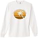 Bartolome Island Palm Dark Long Sleeve Tee