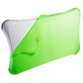 NINTENDO WII FIT Balance Board GREEN Silicon Skin Cover Sleeve Anti-slip Pad