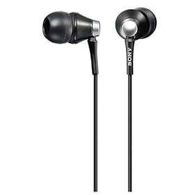 Sony MDR-EX75 Quality In-Ear Headphones - Black