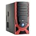 Electronics : Atx Mid-tower Case Red 400W