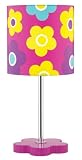 Review   / Loveable Series Pink Flower Power Kids Table Lamp