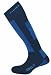 Mund Ski antibacterial technical padded stocking socks with 70% thermalite and 26% Rhovyl Iain.