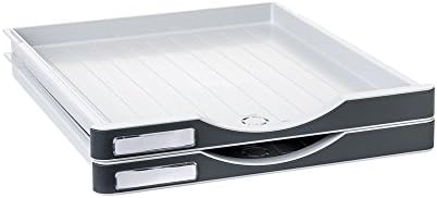 Archivo 2000 Home Office ArchivoDoc Small Size Drawers Grey/Graphite 2 Pack