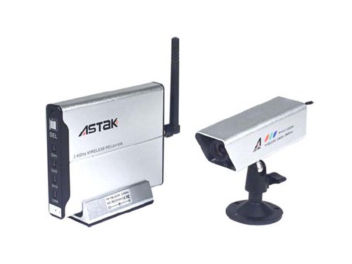 Astak Wireless Kamera mit Receiver und Nachtsicht Astak Wireless Kamera mit Receiver und Nachtsicht