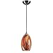 Elk Lighting 517-1M, Mulinello 1 Light Mini Pendant Lighting Fixture, Nickel, Glass, B3641