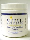 Vital Nutrients Acetyl L-Carnitine Powder 100 gms