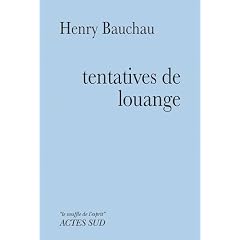 Tentatives de louange