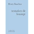 Tentatives de louange