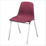 National Public Seating Anti-Static One Piece Poly Shell Chair