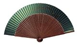 高級絵付扇子（紳士用/7.5寸/45間・手貼）収納用文化箱付き/No514-No516
