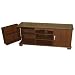 Walker Edison 60-Inch Jamestown Wood TV Console, Brown
