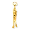 14k Gold Scuba Diver Charm