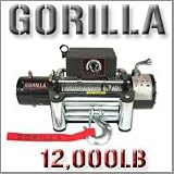 Gorilla 12000 lb Heavy Duty Recovery Jeep Truck Winch SF