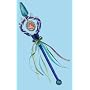 Disney Little Mermaid Ariel Deluxe Wand Halloween Accessory (B277)