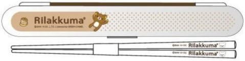 Rilakkuma lunch ladies series chopsticks set (japan import)