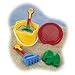 Deluxe 5-Piece Beach Bucket Sand Toy Set