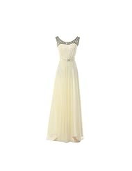 Crystal Crystals Chiffon Evening Dress/Party Dress 