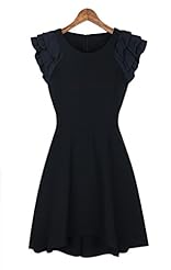 Short Asymmetric Chiffon Jumper/Midi Dress 